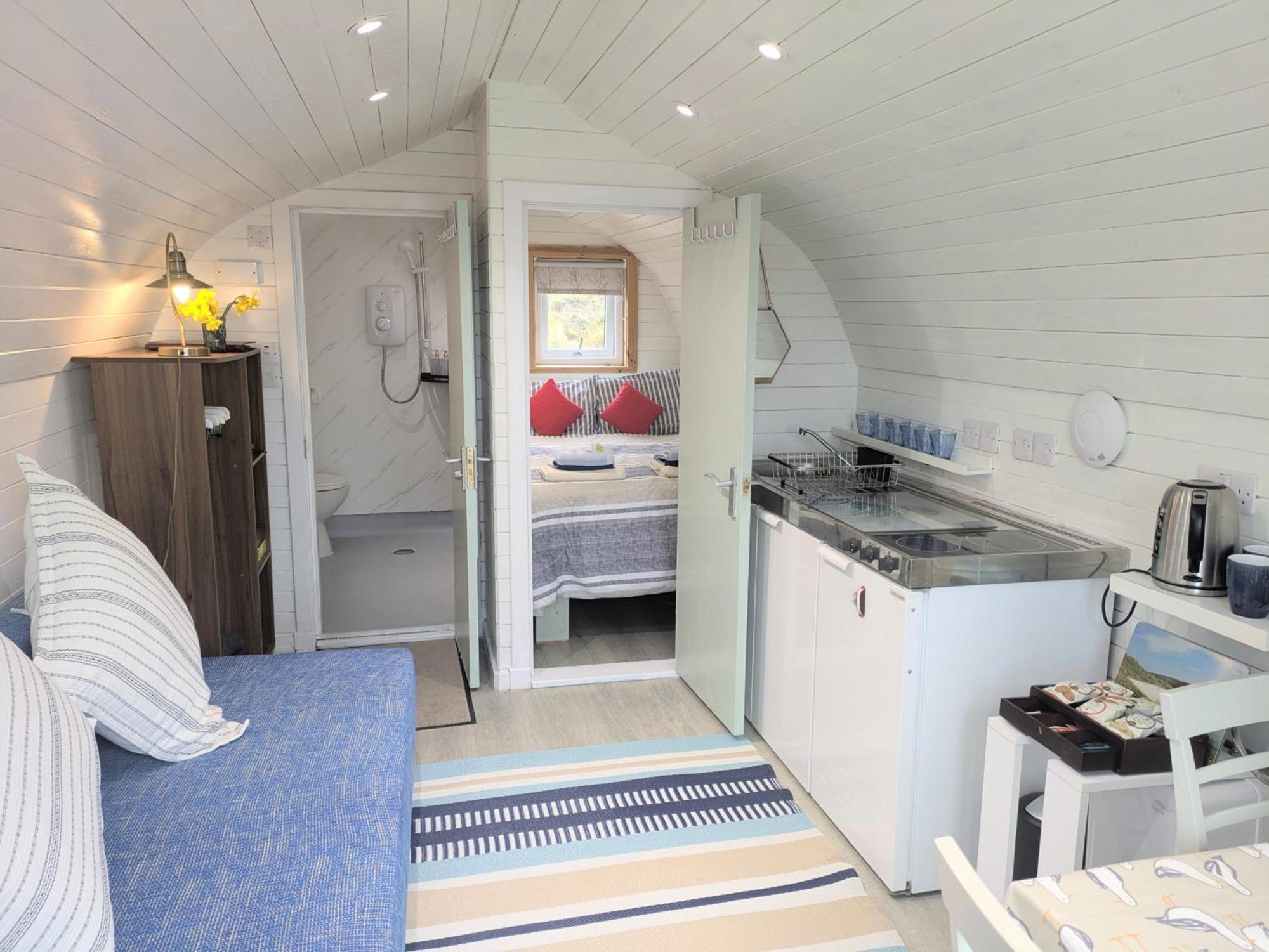 Glamping Pod For 2 Pod Beag Na Haun Eriskay别墅 外观 照片